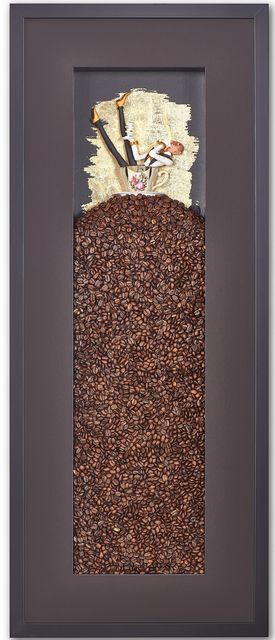 Kunst met een R, ‘Coffee XXL ’, 2020, Sculpture, 3D Shadow Box, Eden Fine Art