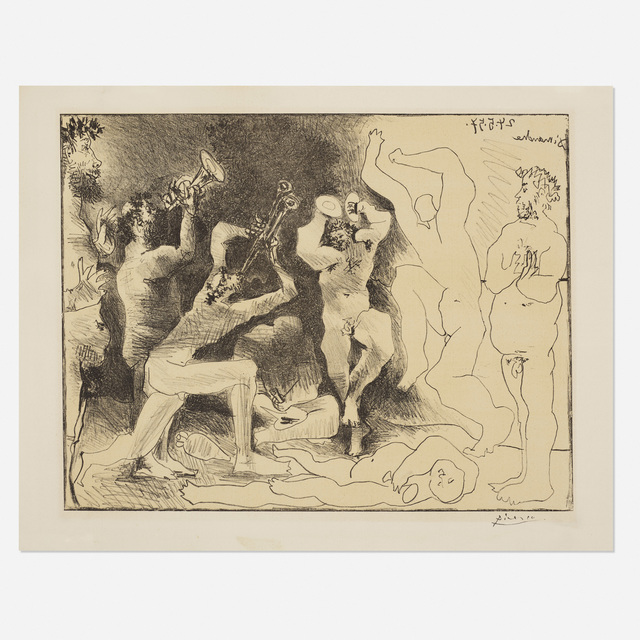 Pablo Picasso, ‘La danse des faunes’, 1957, Wright