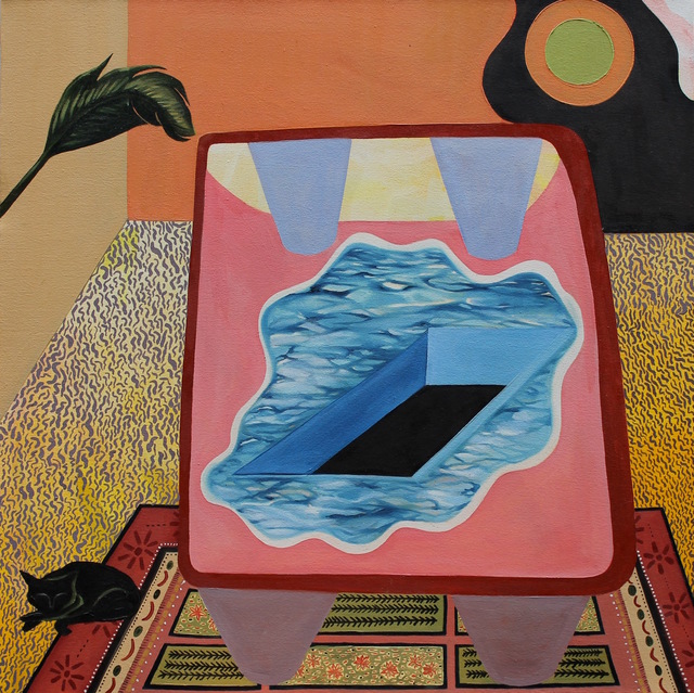 Delilah Ray Miske, ‘Home Away From Home’, 2018, Painting, Oil on canvas, Deep Space Gallery