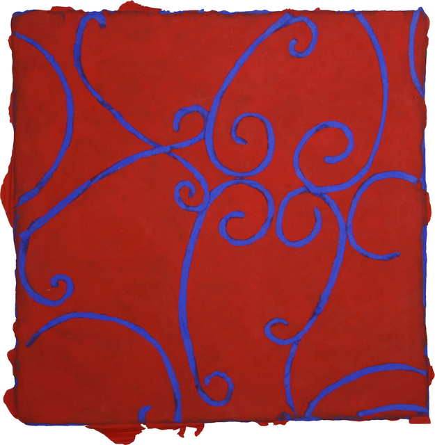 Kate Shepherd, ‘Untitled’, 2009, Drawing, Collage or other Work on Paper, Pigmented linen blowout on pigmented linen-cotton base sheet, Dieu Donné