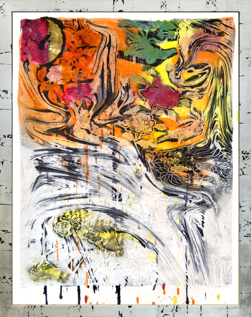Judy Pfaff, ‘"...and the crane thought..."’, 2017, Tandem Press