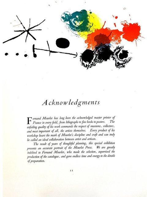 Joan Miró, ‘Original Lithograph "Abstract Composition IV" by Joan Miro’, 1964, Galerie Philia