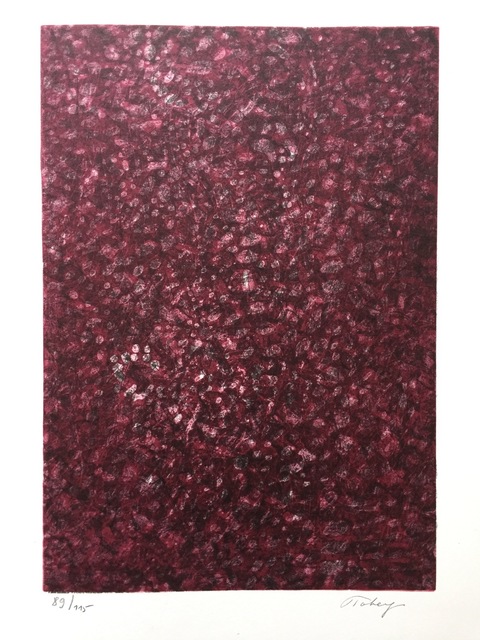Mark Tobey, ‘Jean Cassau’, 1973, Print, Lithograph, Kunzt Gallery