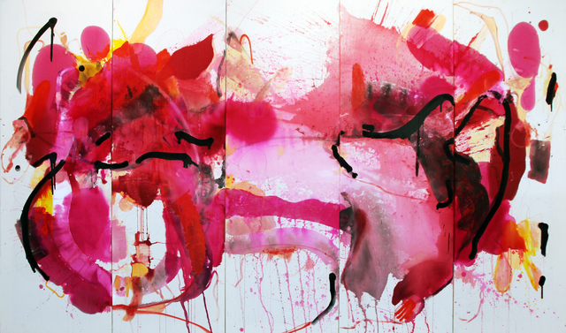 Yassine Mekhnache, ‘Untitled’, 2011, Painting, Mixed media on canvas, David Bloch Gallery