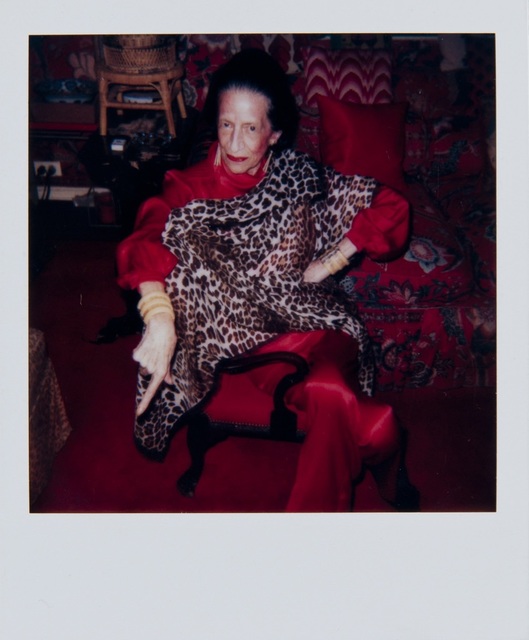 Andy Warhol, ‘Andy Warhol, Polaroid Portrait of Diana Vreeland, 1983-4’, ca. 1983-4, Hedges Projects