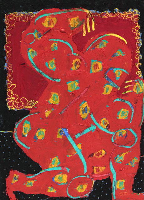 Virgil Baruchel, ‘FLEX’, 2019, Drawing, Collage or other Work on Paper, Oil pastel and oil stick on paper, Corkin Gallery