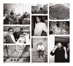 Nine works: (i) Restaurant; (ii) Restaurant; (iii) Ceiling; (iv) Modern Building; (v) Young Woman; (vi) Man in Turban; (vii) Wall Mosaic; (viii) Restaurant Table; (ix) Joe d'Urso and Christopher Makos