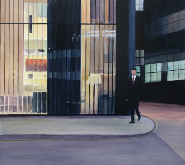 Gro Thorsen, ‘I walk a little faster’, 2019, Painting, Oil on dibond board, Jill George Gallery