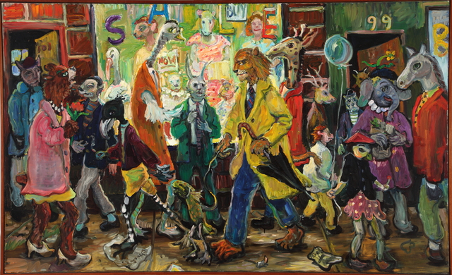 Chuck Connelly, ‘Animals in the Street’, 2016, Print, Archival print, Dorian Grey Projects
