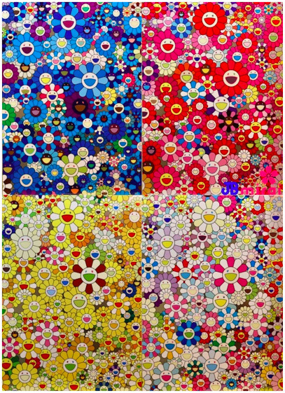 Takashi Murakami, ‘An Homage Set C’, 2012, Print, Offset lithograph, David Benrimon Fine Art