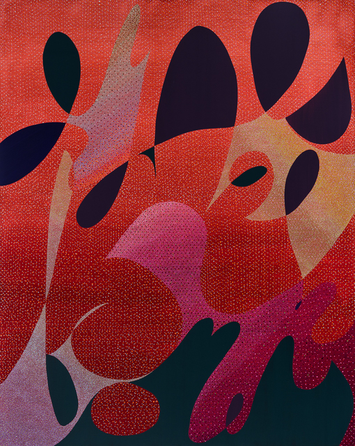 JJ Miyaoka-Pakola, ‘FYEO’, 2017, Painting, Acrylic and urethane on canvas, Morgan Lehman Gallery