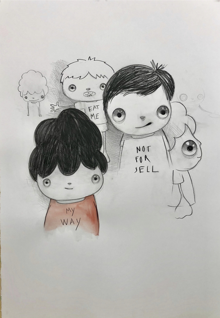 Javier Calleja, ‘No Title’, 2017, Painting, Watercolor Pencil on Paper, Dio Horia