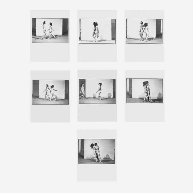Marina Abramović & Ulay, ‘Relation in Space’, 1977, Photography, Gelatin silver print, in seven parts, and folder with colophon page, Artsy x Rago/Wright