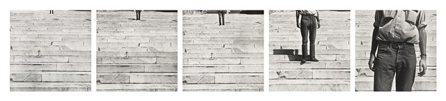 Robert Rauschenberg, ‘Cy + Roman Steps (I–V)’, 1952; printed ca. 1997, San Francisco Museum of Modern Art (SFMOMA)