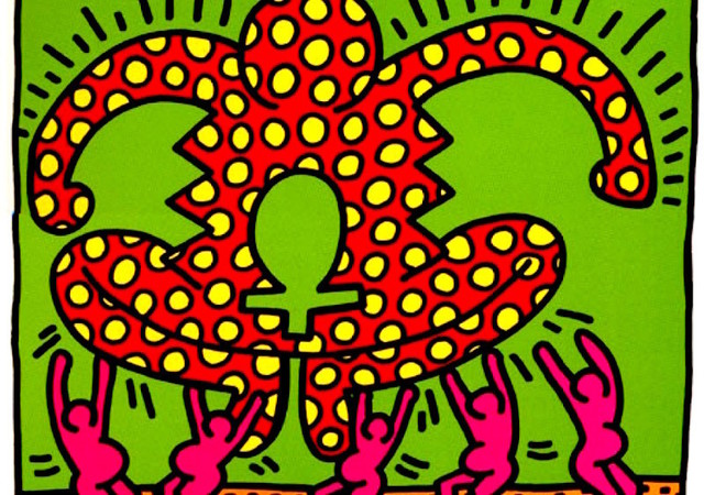 Keith Haring, ‘Fertility Plate 5’, 1983, Kings Wood Art