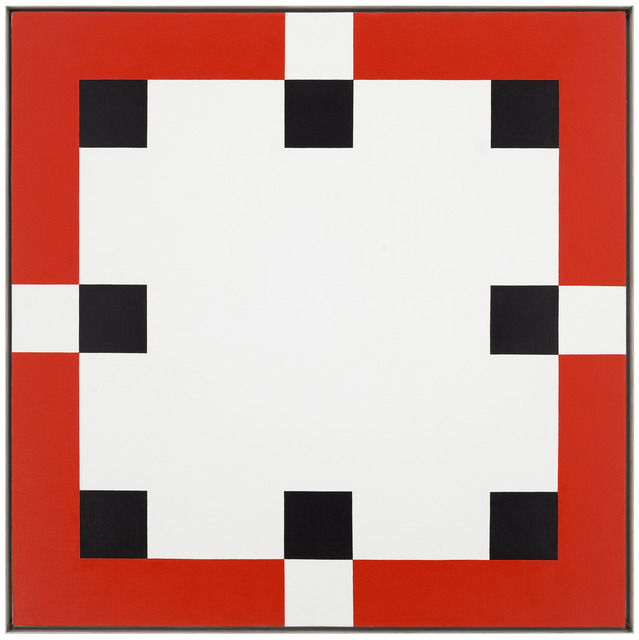 Frederick Hammersley, ‘Figure Of Speech’, 1975, Painting, Óleo sobre tela, Museo de Arte Contemporáneo de Buenos Aires