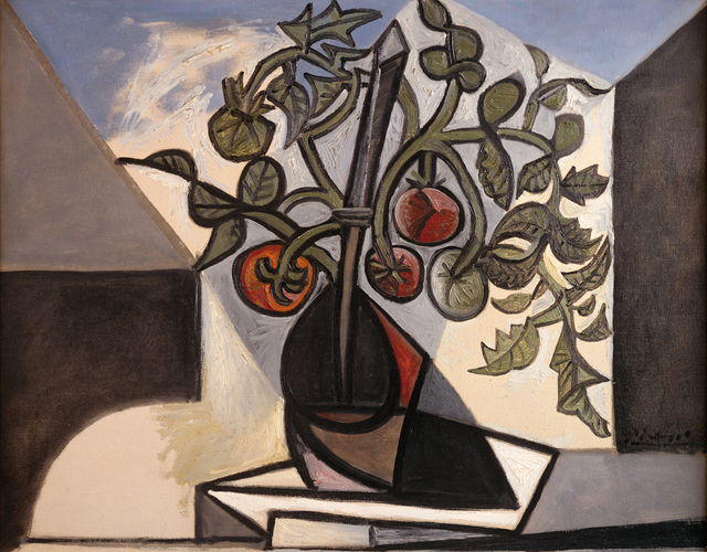 Pablo Picasso, ‘PLANTE DE TOMATE’, 1944, Painting, Leopold Museum