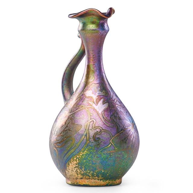 Jacques Sicard, ‘Weller, Pitcher With Flowers, Zanesville, OH’, 1903-17, Rago/Wright