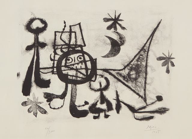 Joan Miró, ‘Album 13: plate VIII’, 1948, Phillips