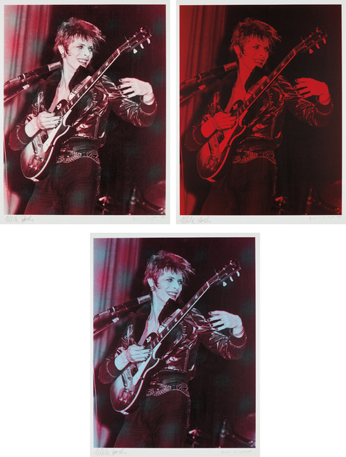Russell Young, ‘David Bowie: three prints’, 2008, Phillips