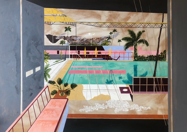 Charlotte Keates, ‘Through the portal’, 2018, Painting, Oil and acrylic on board, Arusha Gallery