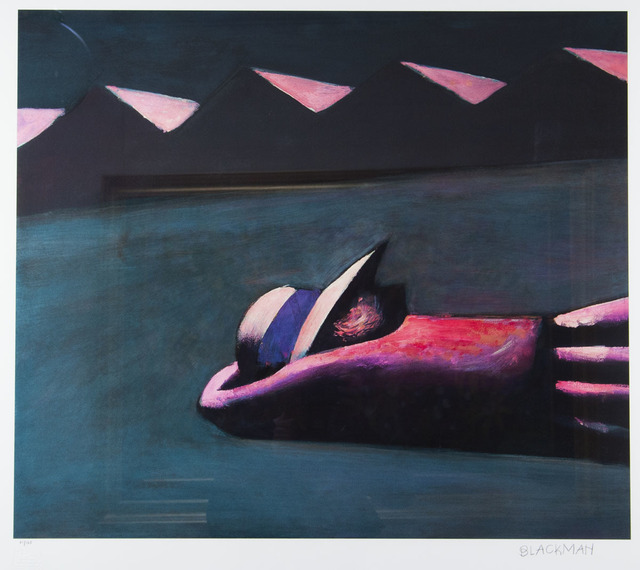 Charles Blackman, ‘Prone Schoolgirl’, 1953, Print, Pigment print on paper, Angela Tandori Fine Art