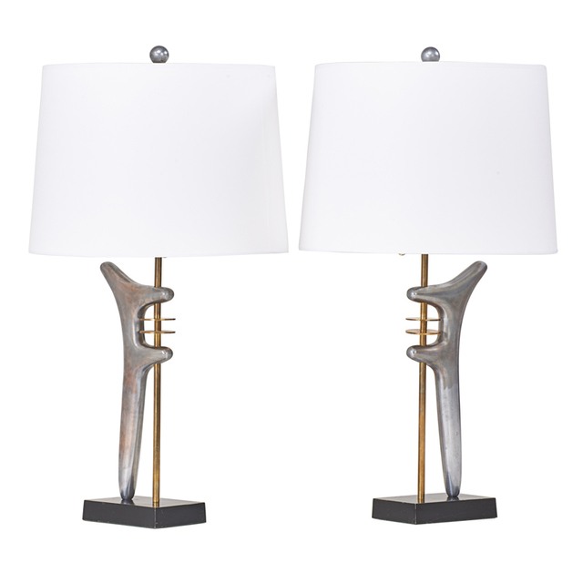 Style of Isamu Noguchi, ‘Table Lamp, USA’, 1950s, Rago/Wright