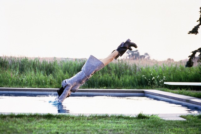 Arthur Elgort, ‘Stella Diving, Watermill, NY, Vogue’, 1995, Photography, Digital archival pigment print, Atlas Gallery