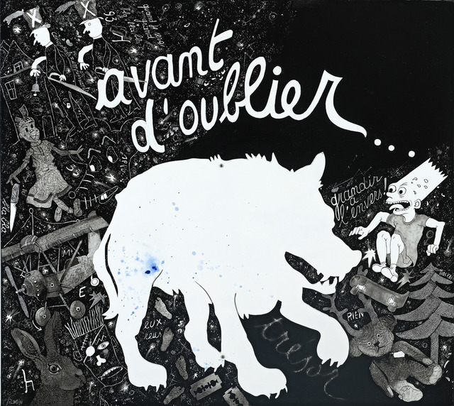 Christian Silvain, ‘AVANT D'OUBLIER’, 2015, Painting, Mixed media on canvas, David Pluskwa
