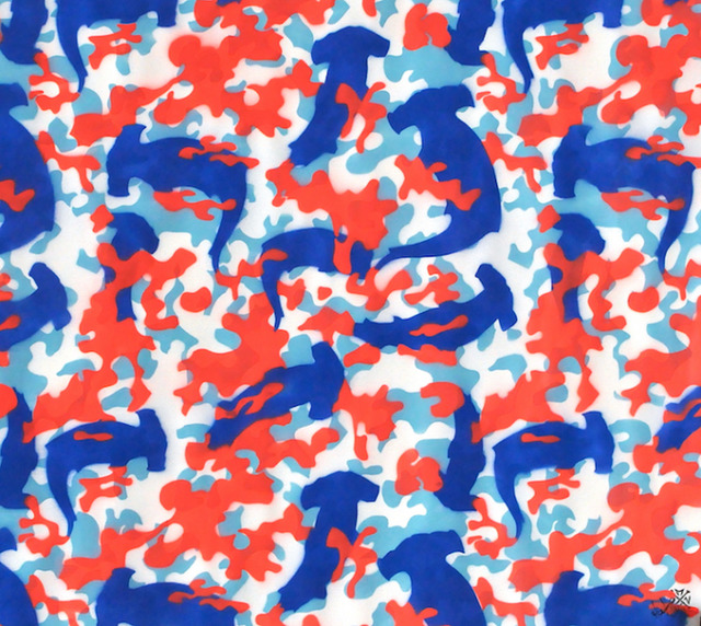 MONK, ‘Shark Camouflage I ’, 2017, Mazel Galerie