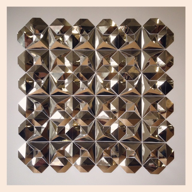 Matt Shlian, ‘Silver Test’, 2015, Sculpture, Folded paper, Michael Warren Contemporary