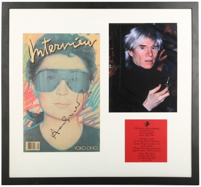 Andy Warhol, ‘Interview Magazine, Yoko Ono, January Edition’, Chiswick Auctions