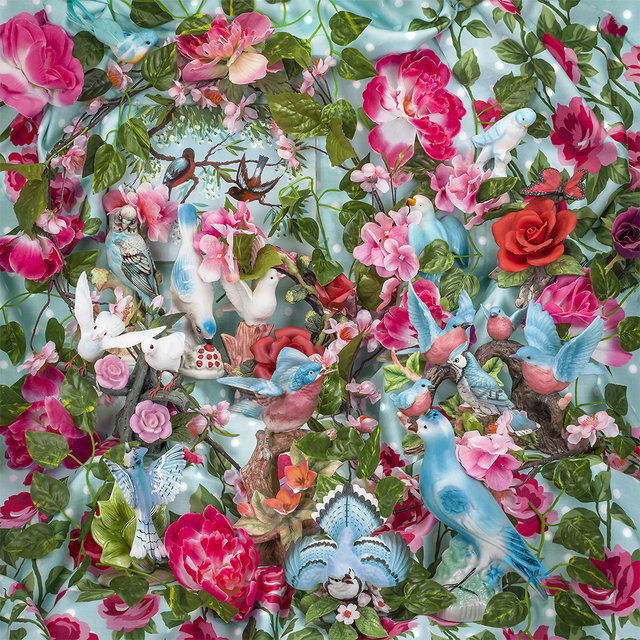 Patty Carroll, ‘Blue Dots and Painting’, Photography, Digital Pigment Print, Weston Gallery