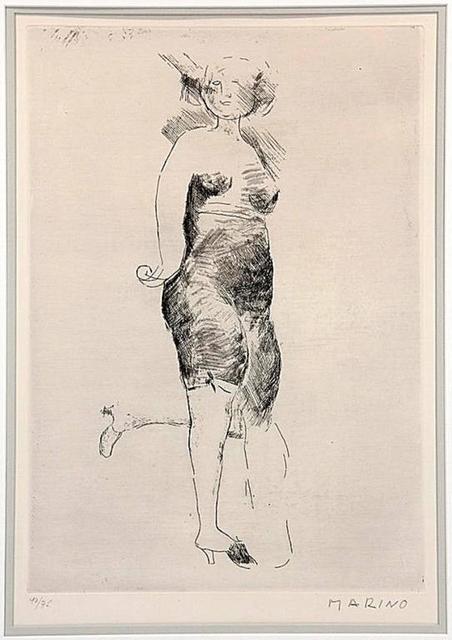 Marino Marini, ‘Marino Marini Etching "Miracle" Hand Signed and Numbered’, 20th Century, Lions Gallery