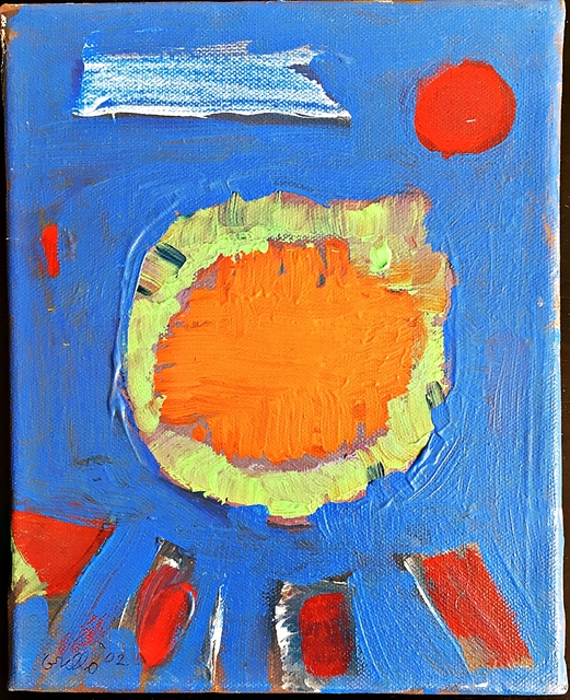 John Grillo, ‘Untitled Painting’, 2002, Painting, Oil on canvas. Signed twice (recto and verso), Dated. Framed., Alpha 137 Gallery