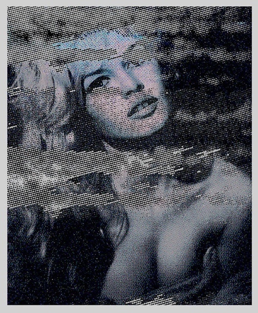 Makoto Saito, ‘The 60's Memories Bardot (silver)’, 2013, Painting, Oil on canvas w/ supported panel, Shoichiro/Projekcts by Projects