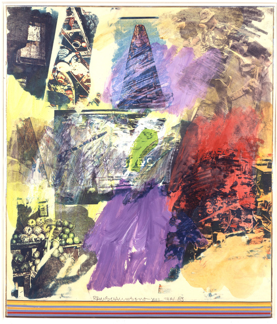 Robert Rauschenberg, ‘Thai XIII’, 1983, Academy Art Museum