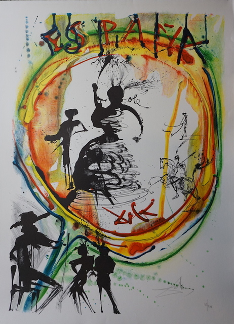 Salvador Dalí, ‘Espania’, 1971, Print, Lithograph, Fine Art Acquisitions Dali
