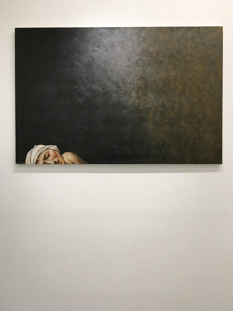 Makoto Murata, ‘Marat - from a series of "Spacing Out" ’, 2018, Painting, Oil on canvas, SNOW Contemporary