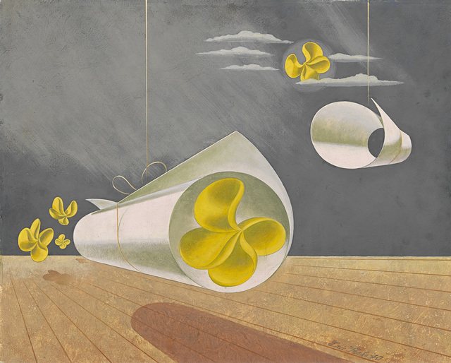 Eric Thake, ‘Salvation from the evils of earthly existence ’, 1940, Painting, Oil on cardboard, National Gallery of Victoria
