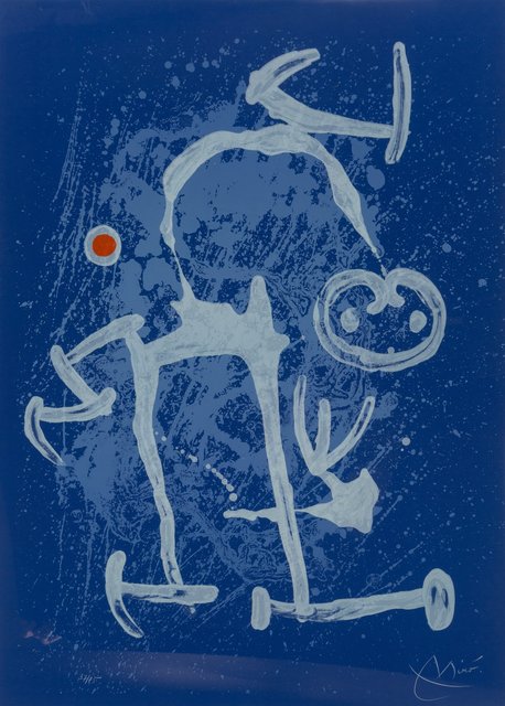 Joan Miró, ‘The Illiterate (Blue)’, 1969, Heritage Auctions