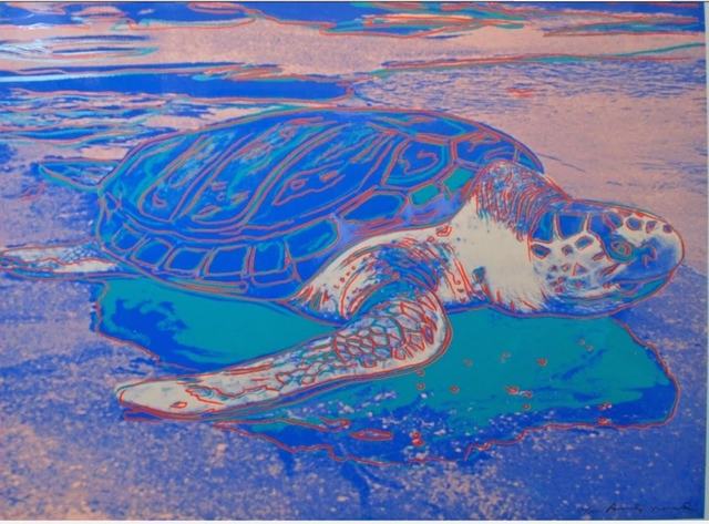 Andy Warhol, ‘TURTLE FS II.360A’, 1985, Print, Screenprint on Lenox Museum board, Robin Rile Fine Art