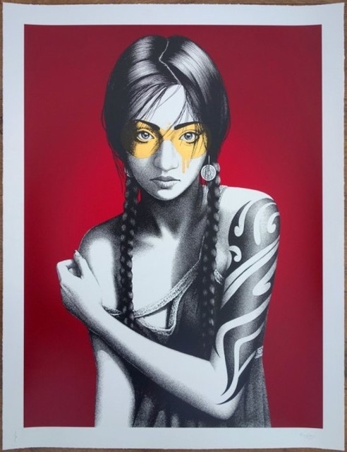 Fin Dac, ‘Samurann 24 ct Gold Leaf’, 2017, Art276