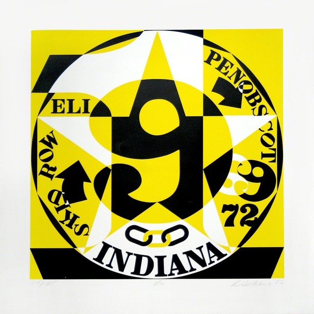 Robert Indiana, ‘Decade Autoportrait V/H’, 1969, Joseph Fine Art LONDON