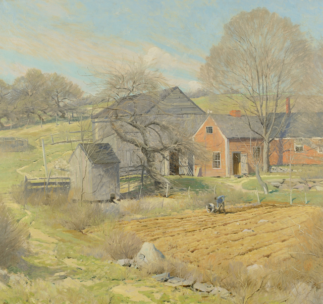 Ogden Minton Pleissner, ‘Red House, Rindge, NH’, ca. 1932-35, Caldwell Gallery Hudson