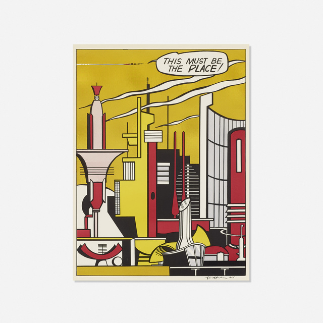 Roy Lichtenstein, ‘This Must Be The Place’, 1965, Print, Offset lithograph on wove paper, Rago/Wright