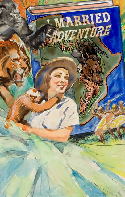 Glen Cravath, ‘I Married Adventure, Movie Poster’, The Illustrated Gallery
