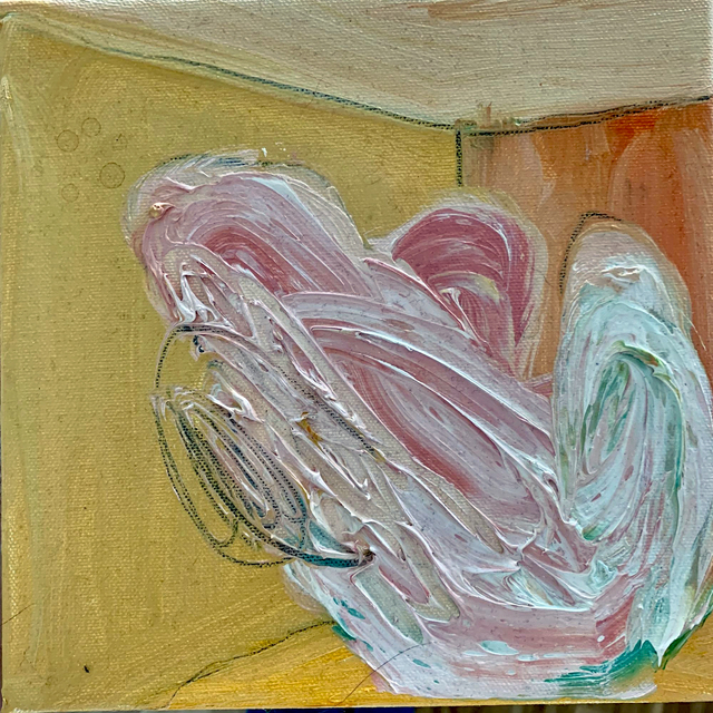 Mani Vertigo, ‘Self Portrait in Your Room’, 2019, Painting, Oil on canvas, Galleri Duerr