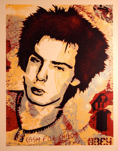 Shepard Fairey (OBEY), ‘Sid Jocoy’, 2003, KP Projects
