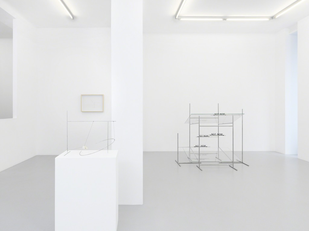 Exhibition view, Waltercio Caldas, Xippas, Geneva, Switzerland, 2018 © Annik Wetter Exhibition view, Waltercio Caldas, Xippas, Geneva, Switzerland, 2018 © Annik Wetter